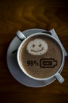 Coffee Ninety-nine percent Percent
