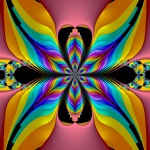Mariposa del fractal