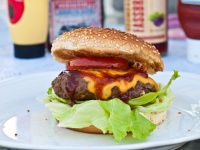 Hamburger Sajtburger