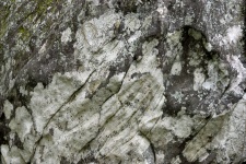 Antecedentes roca de la montaña