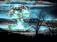 Nucleare esplosione di una bomba