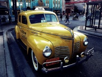 Oude Taxi Cab