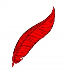 Red Feather Art