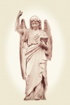 La estatua del ángel