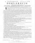 US Declaration Of Independence PL