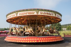 Vintage Carusel Horse Ride
