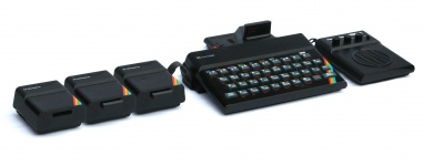 ZX Spectrum és három Microdrives