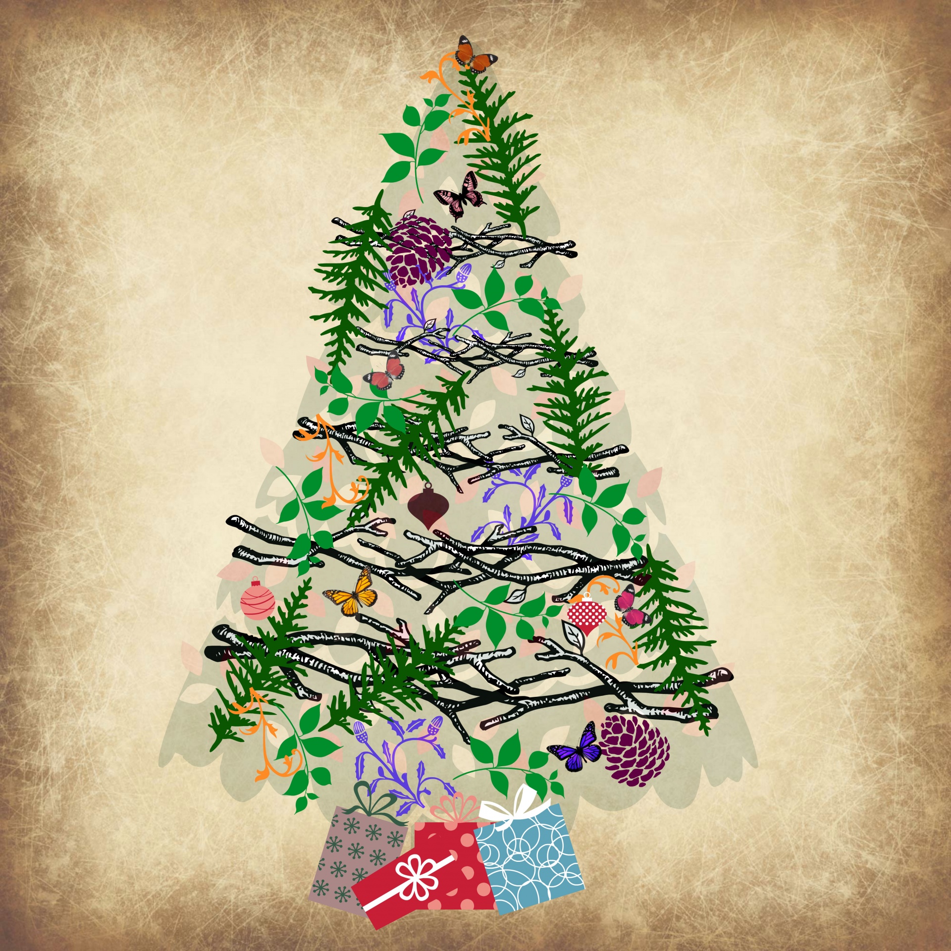 Christmas Tree Free Stock Photo - Public Domain Pictures