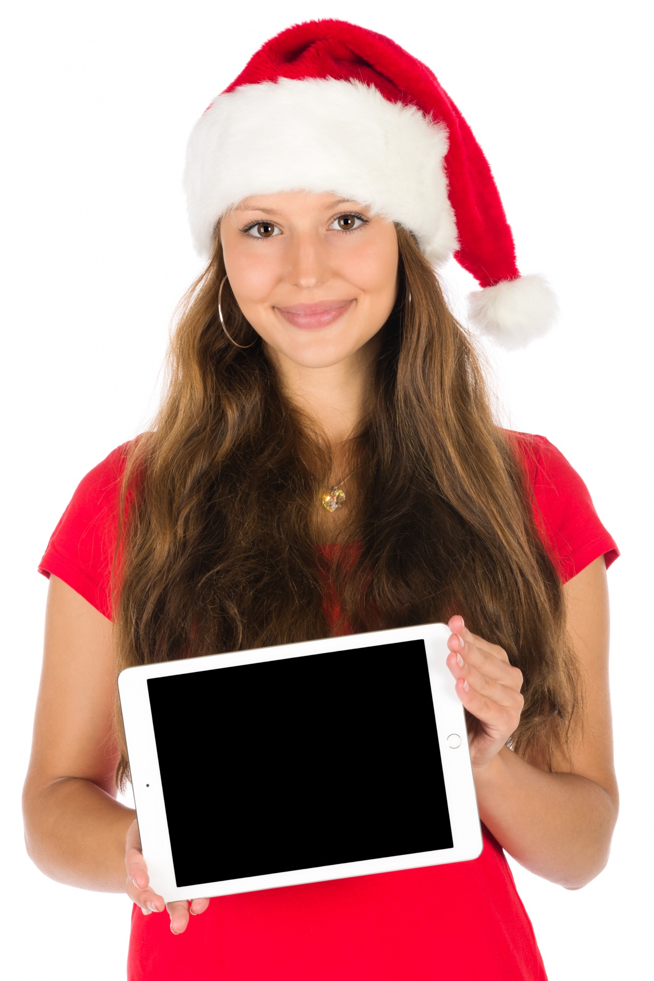 santa-girl-with-a-tablet-free-stock-photo-public-domain-pictures