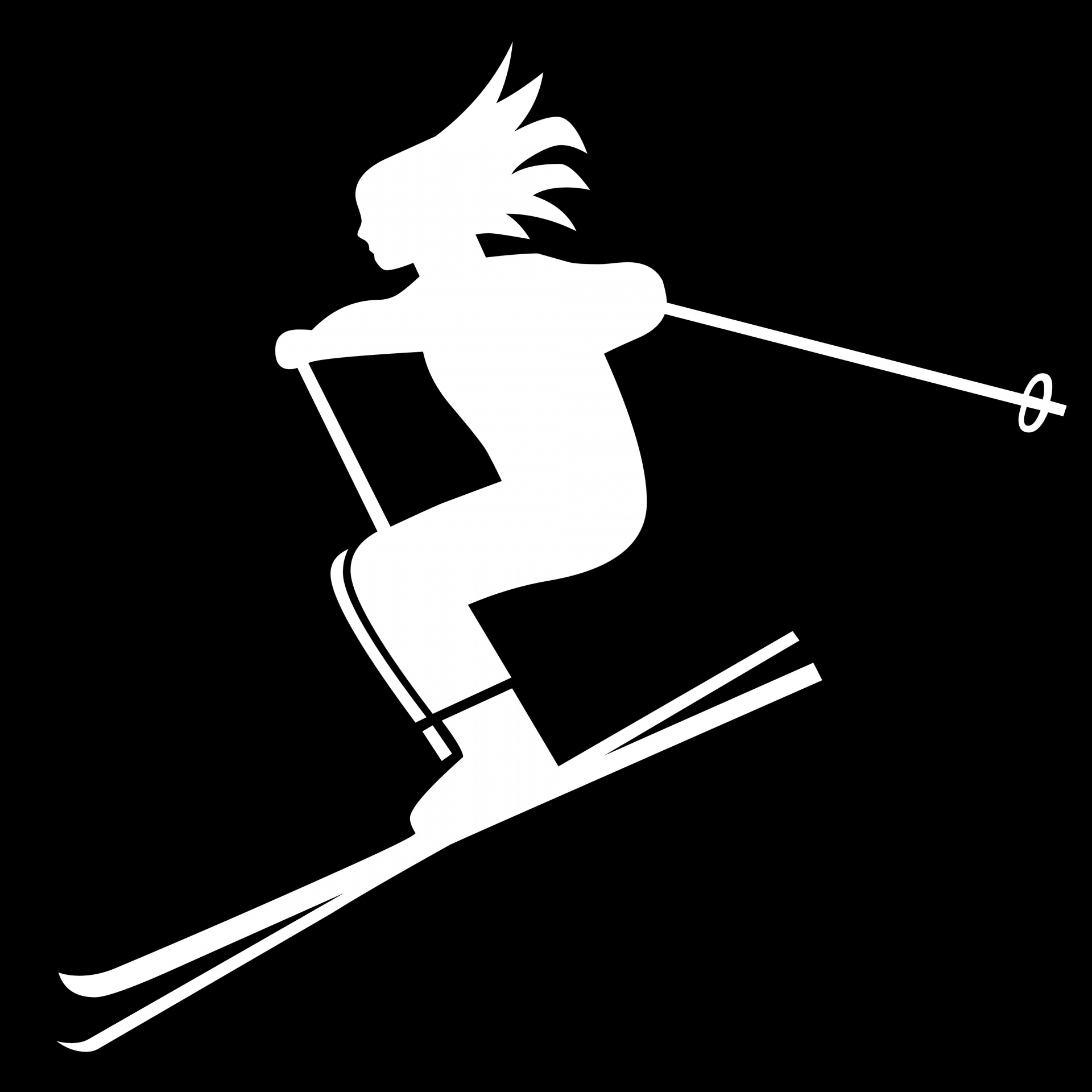 Woman Skier Free Stock Photo - Public Domain Pictures