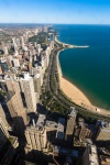Widok z lotu ptaka Chicago