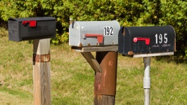 Boîtes aux lettres américaines
