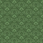 Damast-Vintage Tapeten-Grün