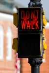 Do not walk sign