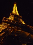 Torre Eiffel después de la oscuridad
