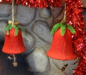 Праздничные рождественские колокола и бл