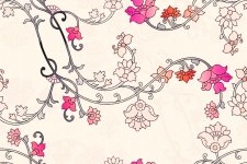 Floral pattern di sfondo 616