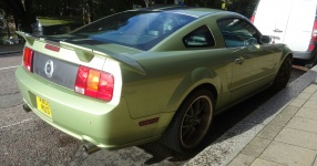 Ford Mustang GT Задняя сторона