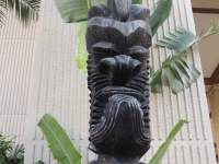 Máscara del tiki hawaiano