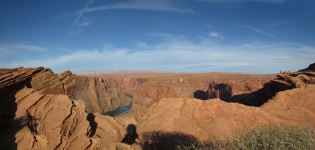 Potcoava Canyon Panorama