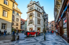 De oude binnenstad van Praag