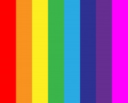 Rainbow Stripes Context