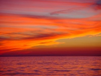 Seascape Sonnenuntergang