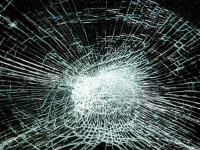 Shattered Glass Window