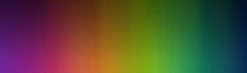 Los colores del espectro del gradiente d