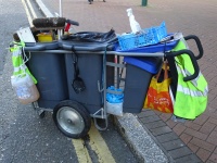 Street Cleaning Cart