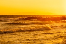 Sunrise sea