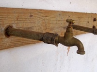 Tap Mounted To Wall