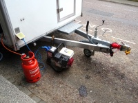 Trailer Powered By Generator