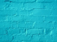 Turquoise Bricks Background