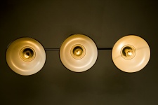 Lámpara de cobre de la vendimia