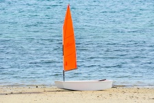Sailboat On The Sand
