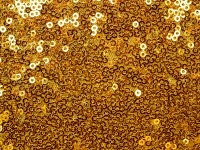 Yellow Sequins Background