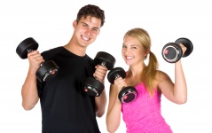 Young Couple Workout
