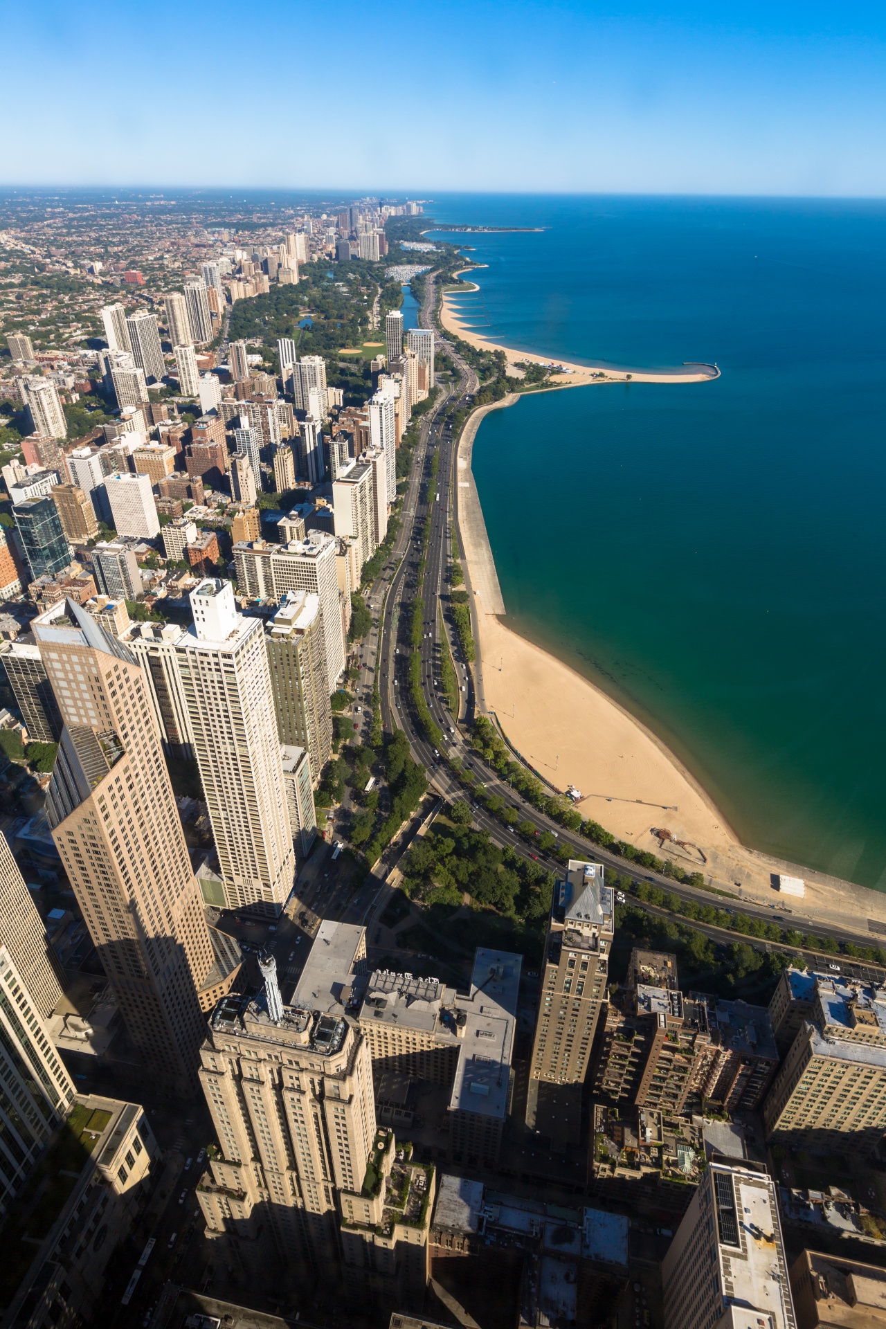 Vista aérea de Chicago