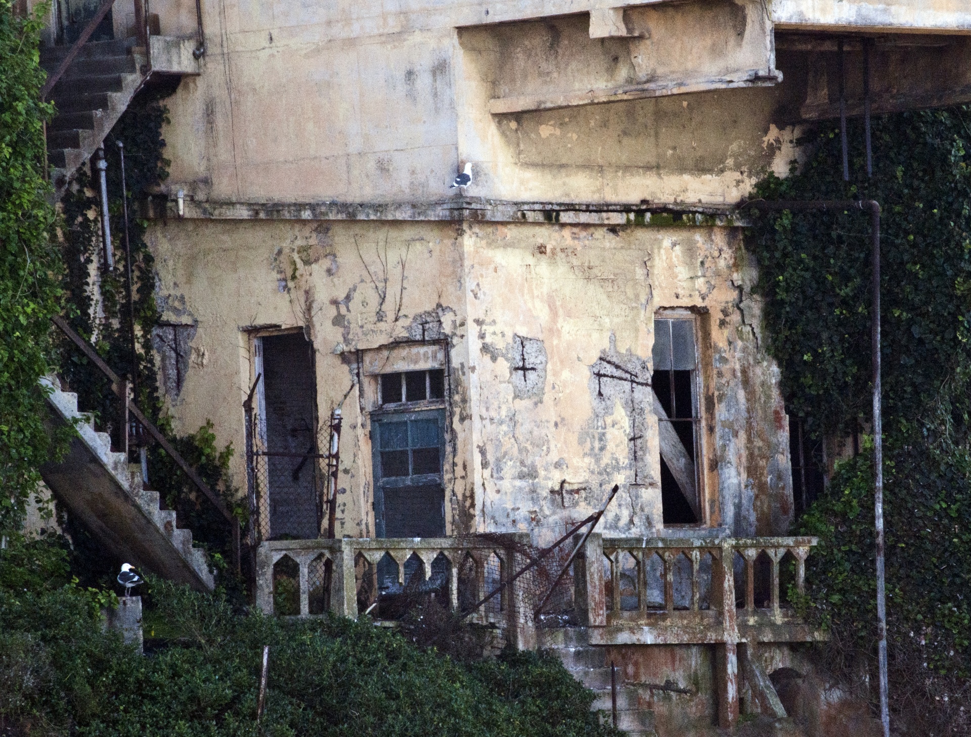 Edificio grunge Alcatraz