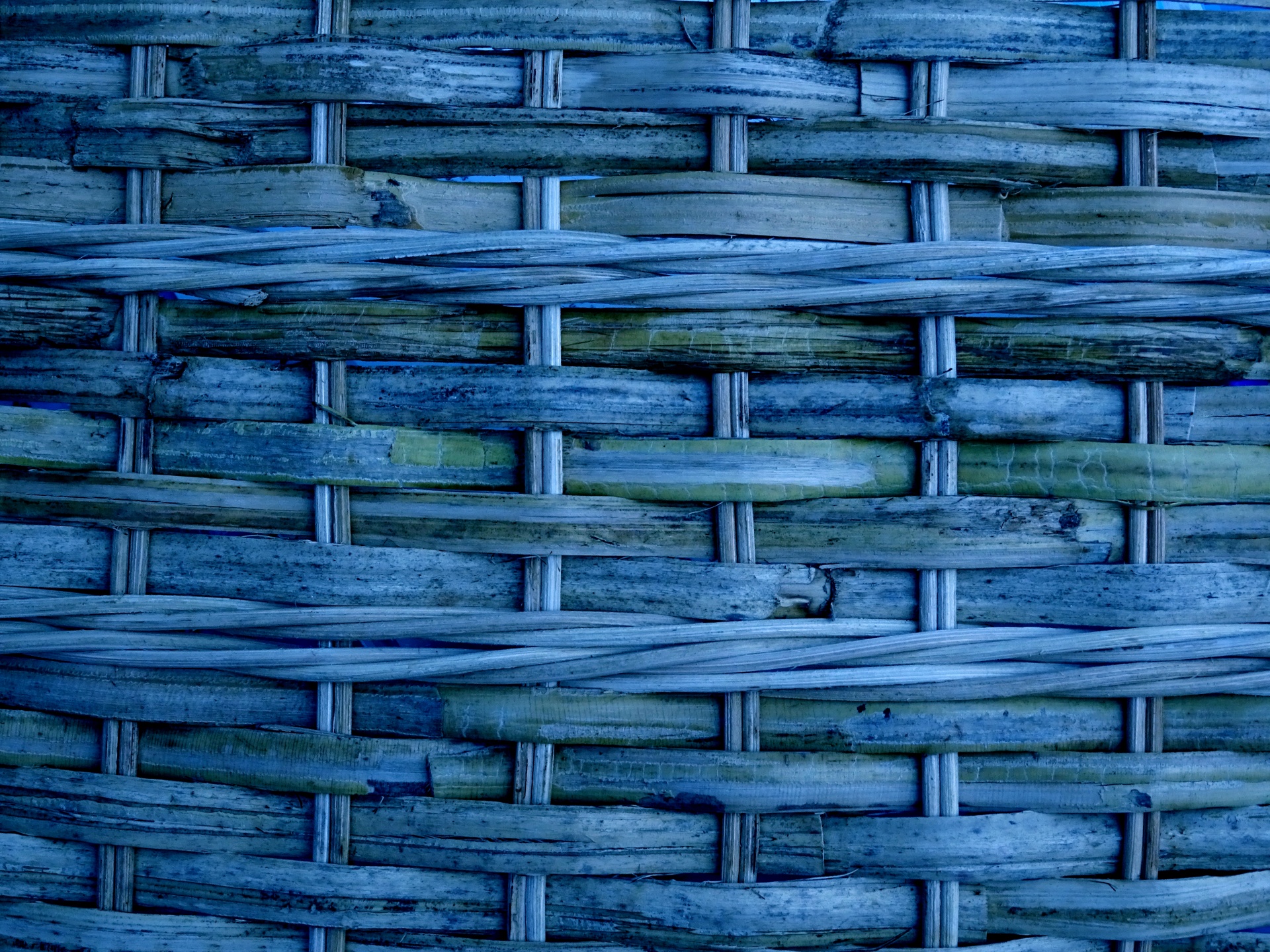蓝篮子编织背景