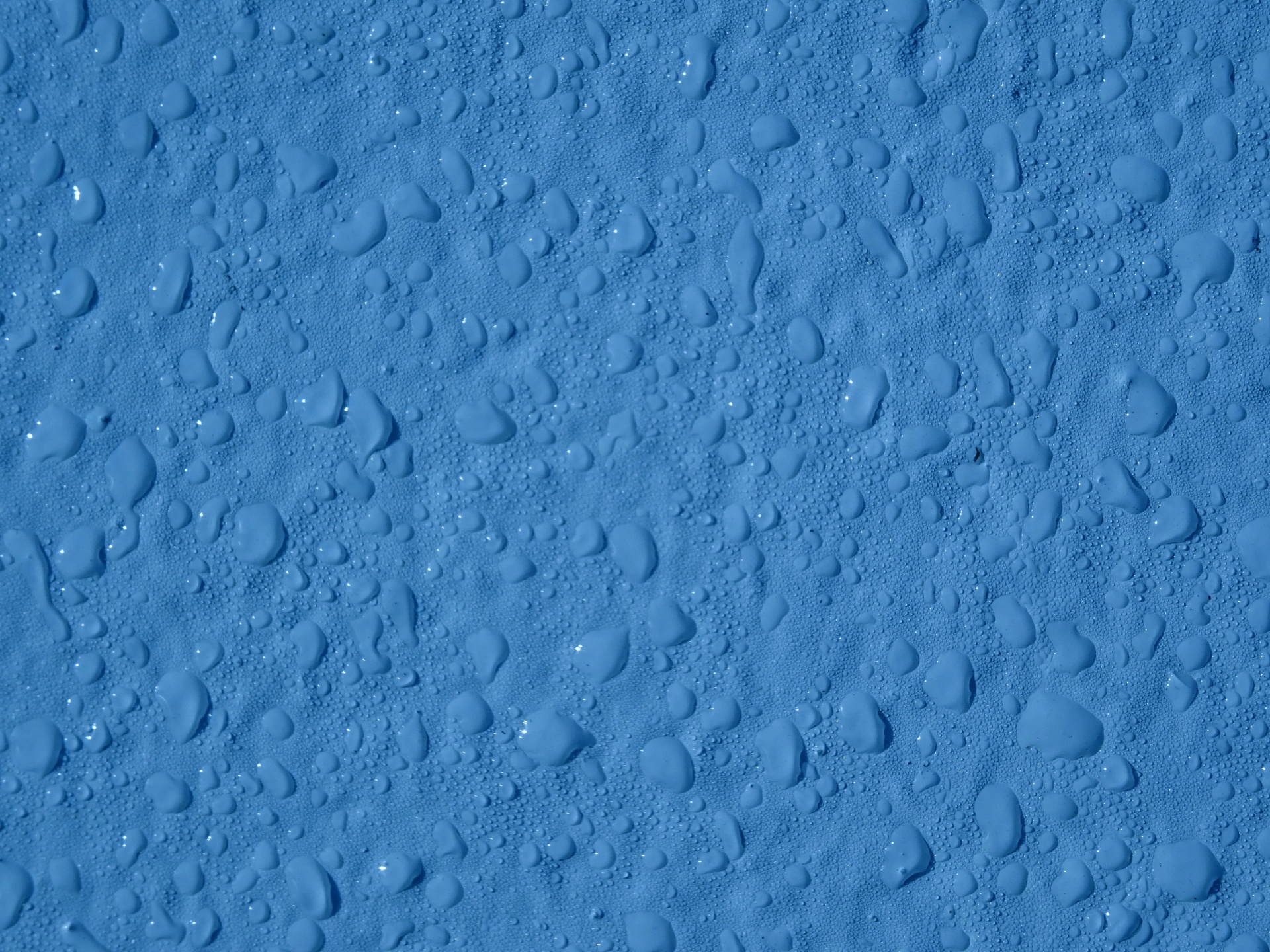 Blu goccioline di acqua Sfondo
