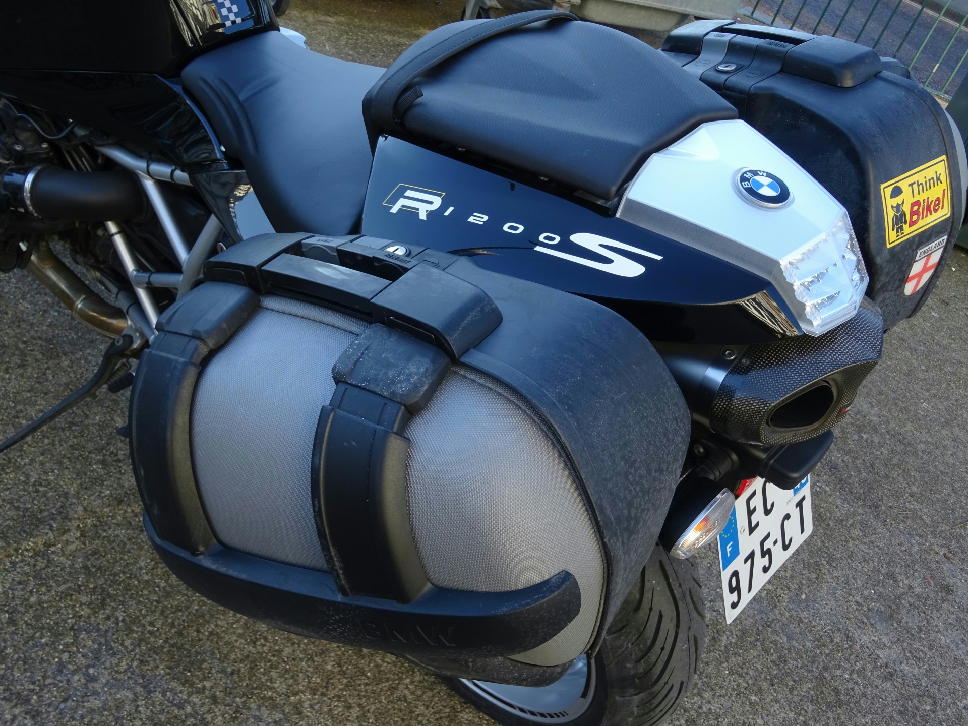 BMW R1200S Motorcykel packväskor