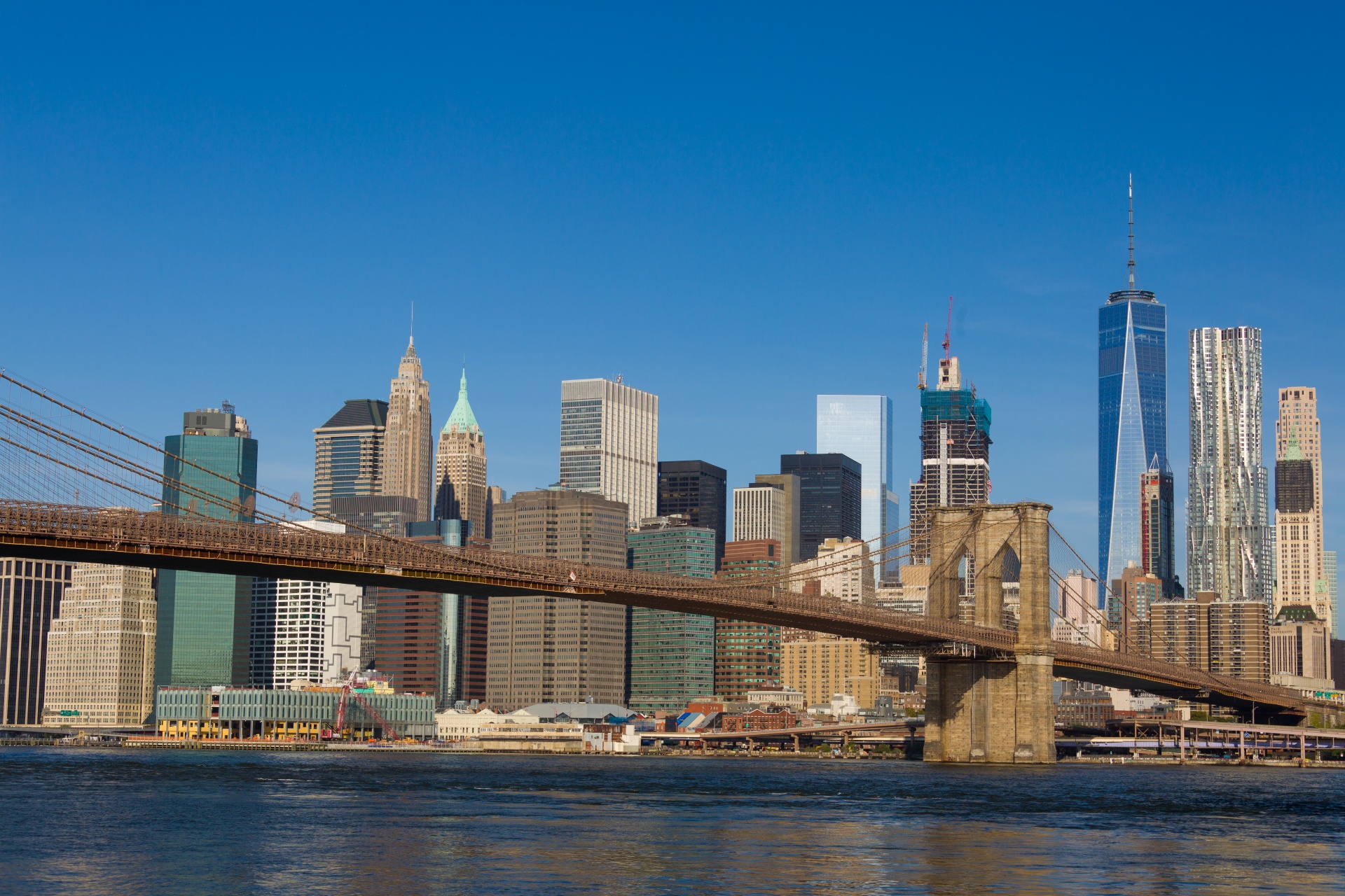 Brooklynský most panorama