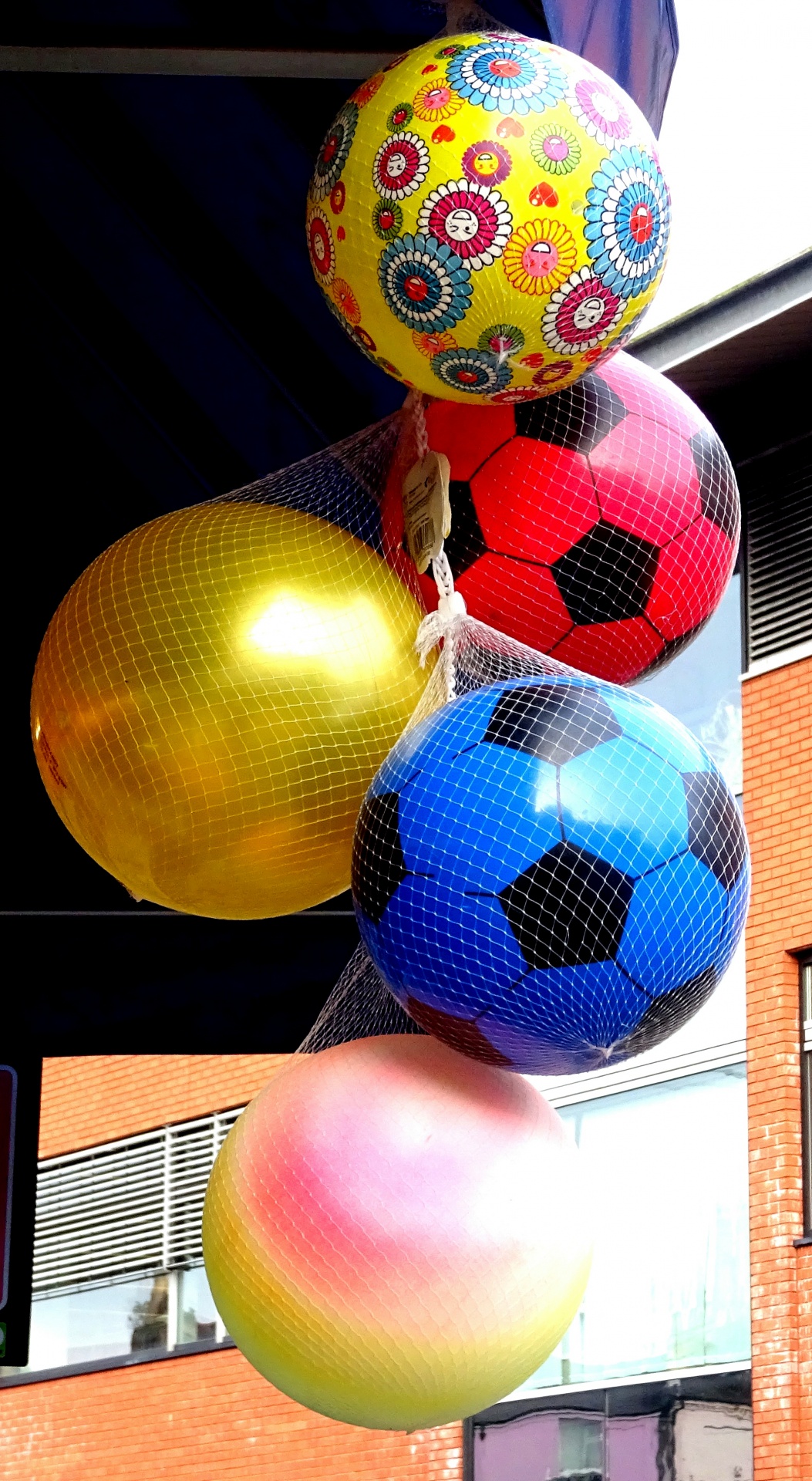 Palloni da calcio colorati