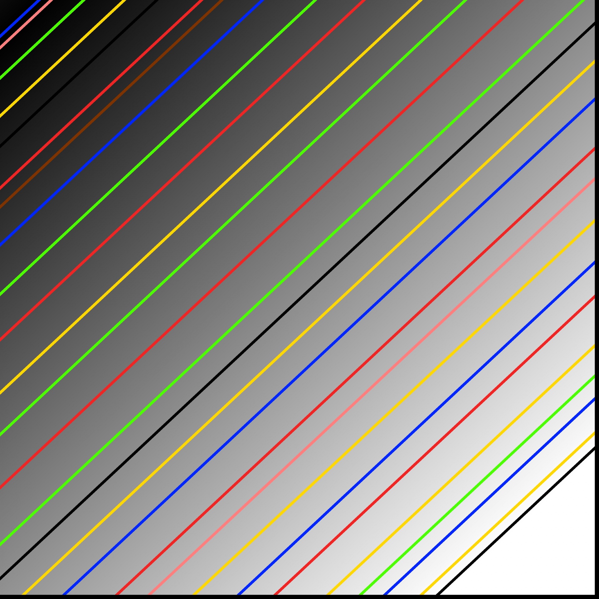Linee diagonali