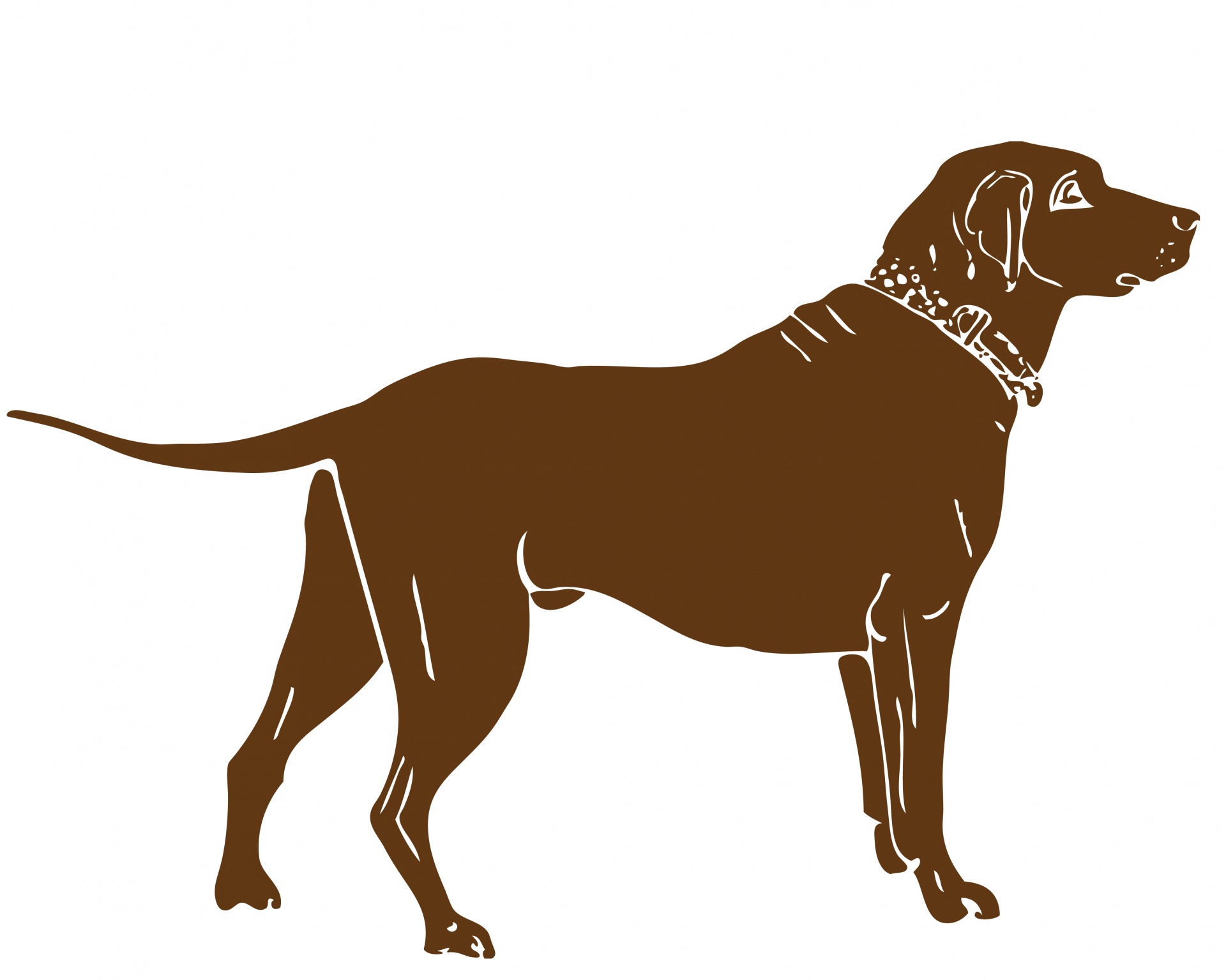 Hund, Labrador Silhouette Kostenloses Stock Bild - Public Domain Pictures