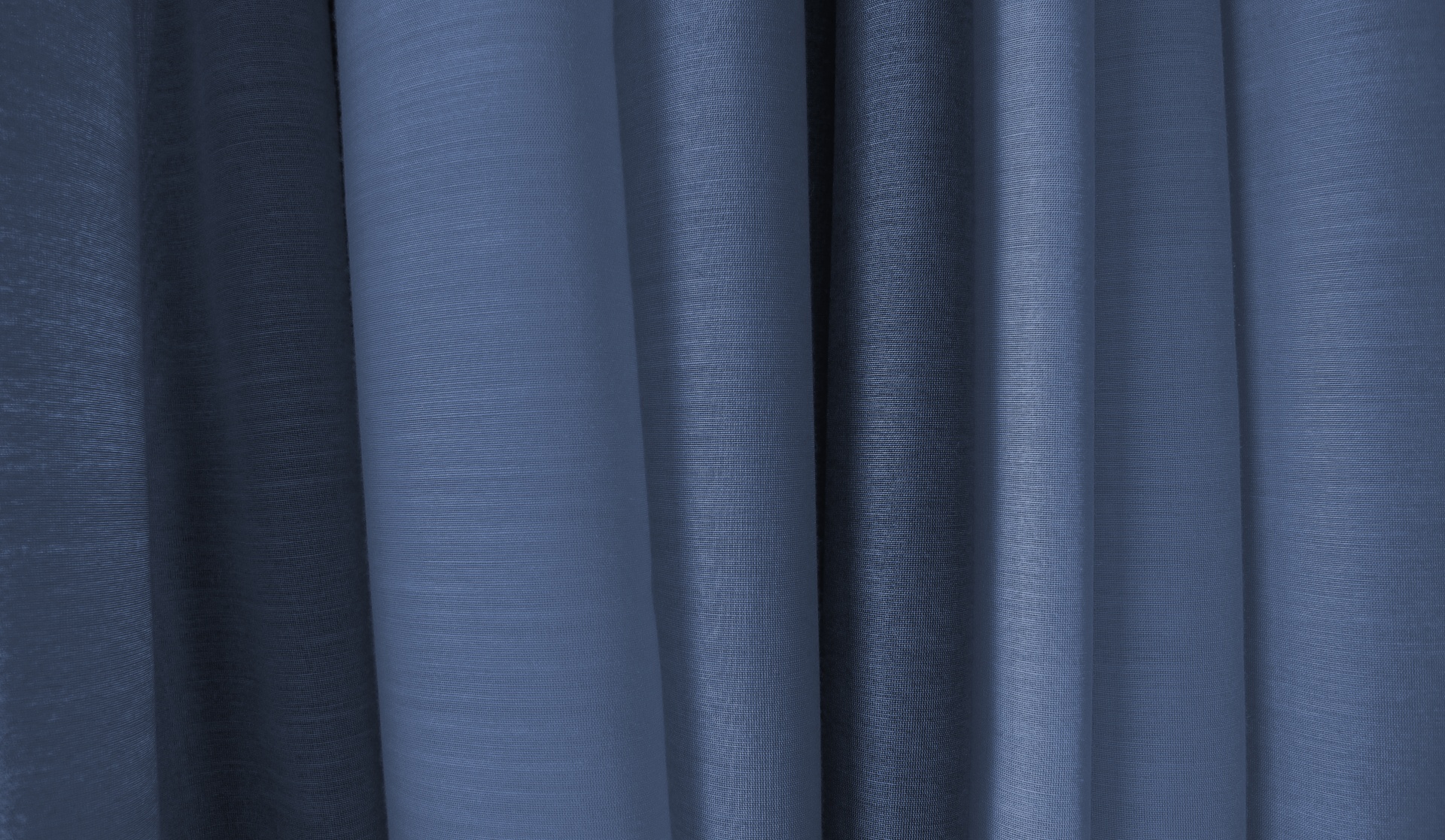 Cortinas, cortinas de tecido azul