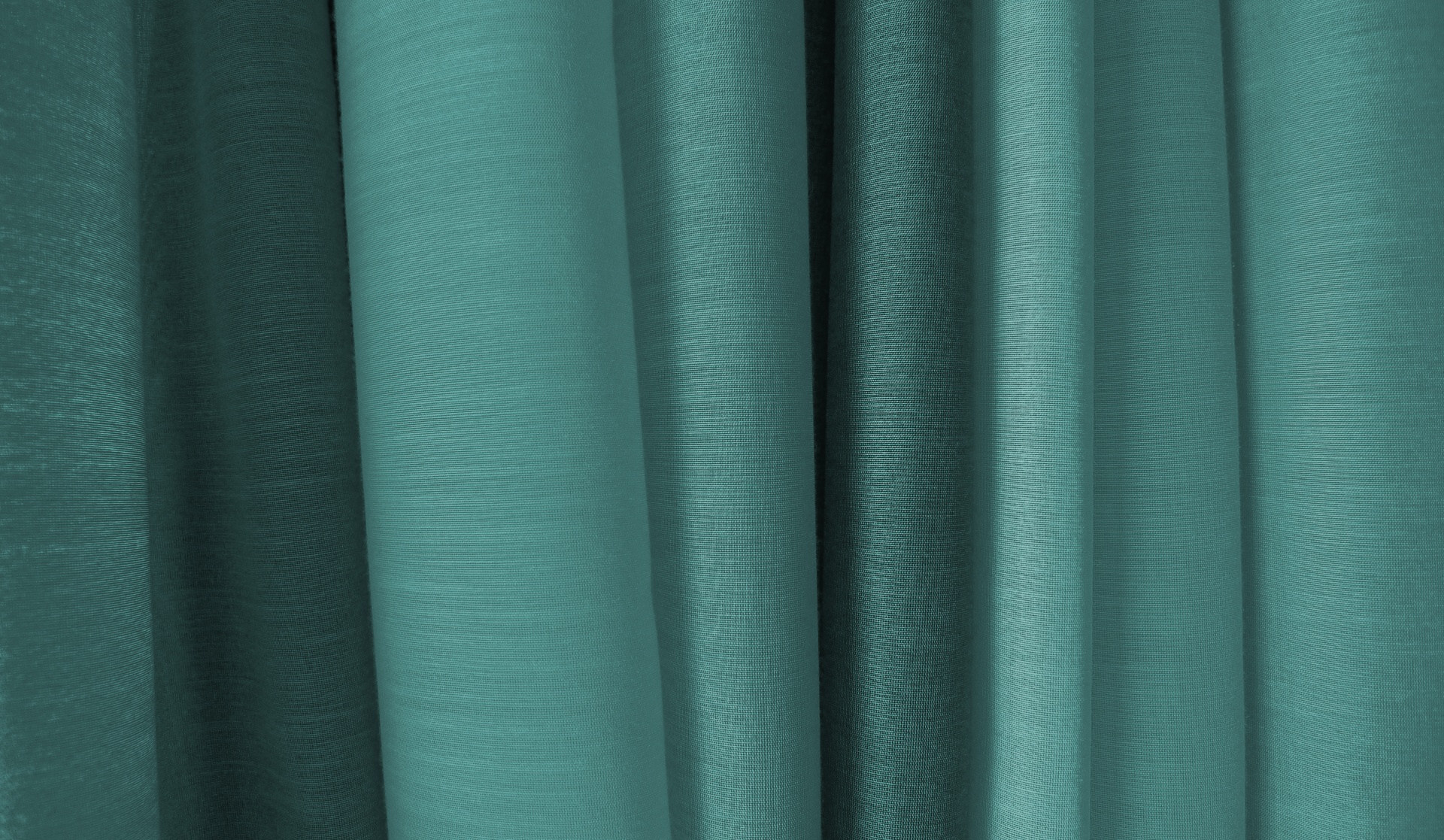 Cortinas, cortinas de tecido Teal