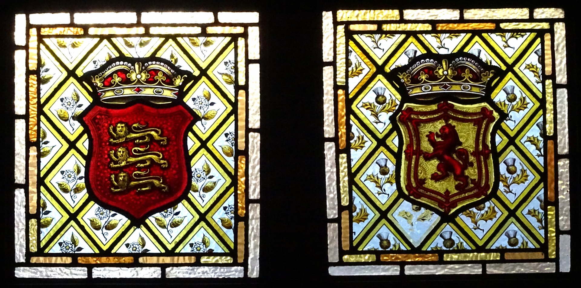Inghilterra e Scozia Stained Glass
